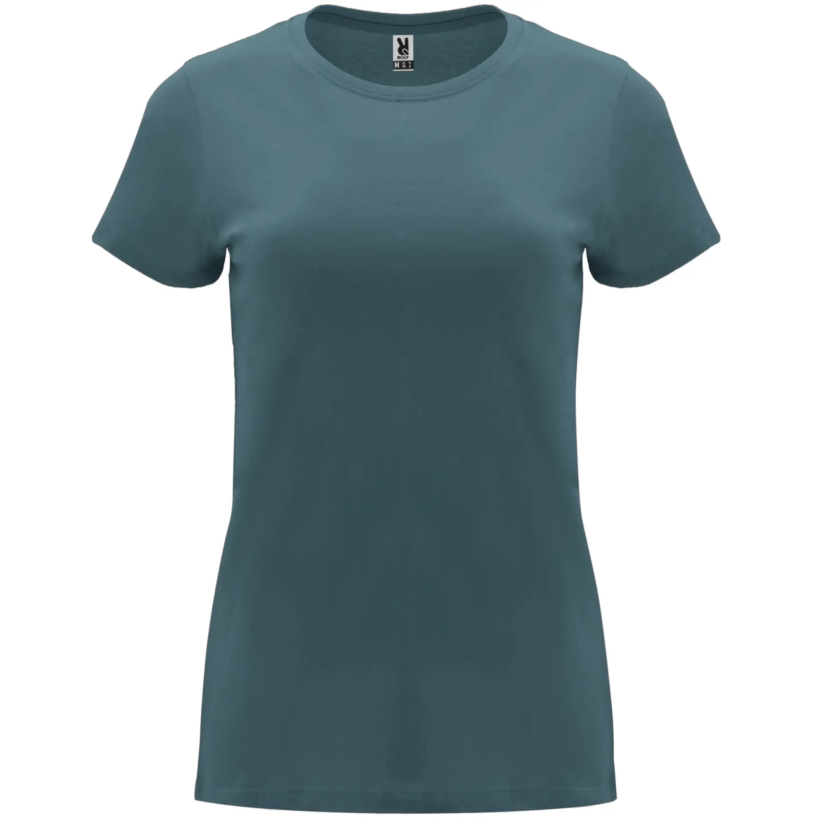Polo donna slim fit in 100% cotone 170 g Blu – Blue Lake Polo donna slim fit in 100% cotone 170 g Blu – Blue Lake
