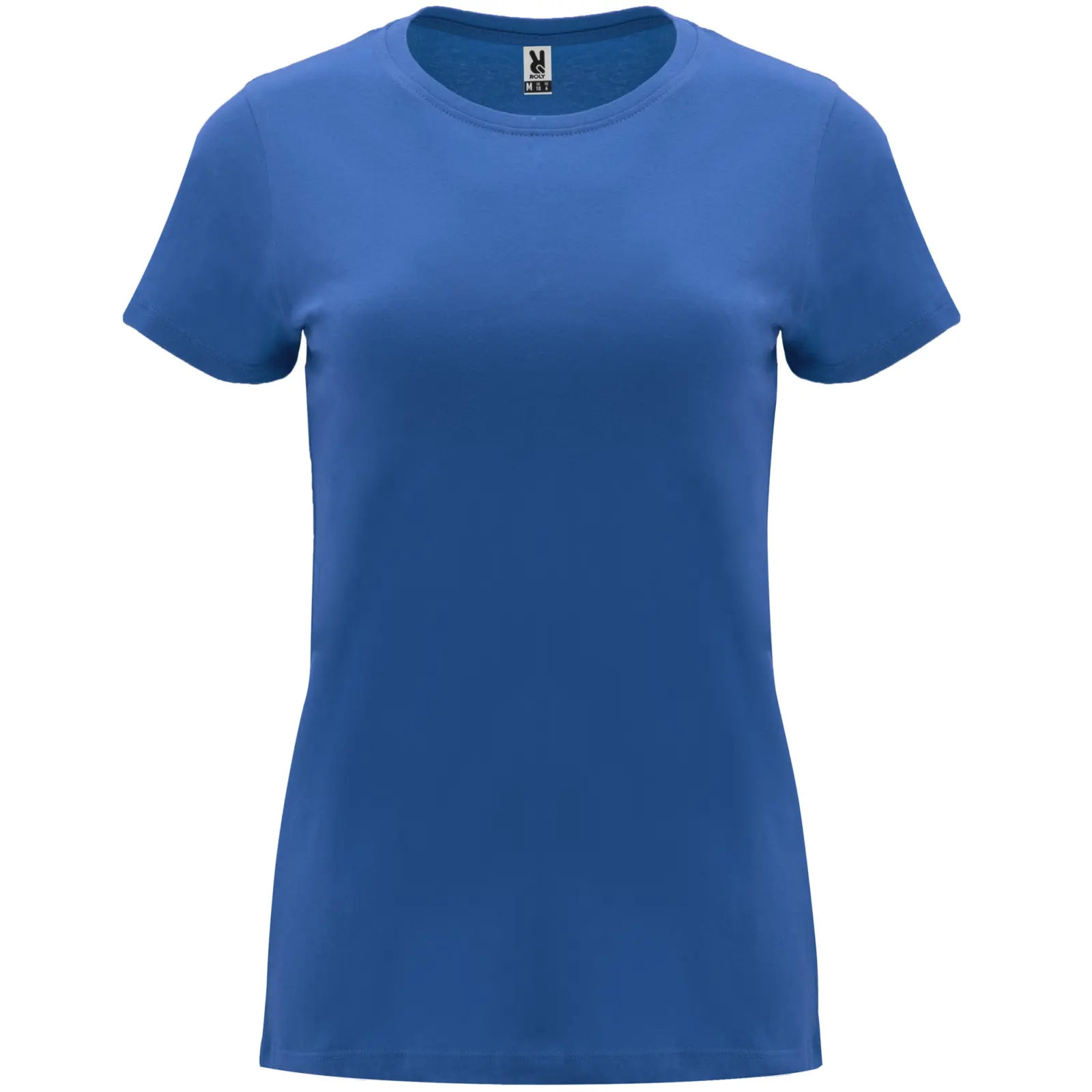Polo donna slim fit in 100% cotone 170 g Blu royal Polo donna slim fit in 100% cotone 170 g Blu royal