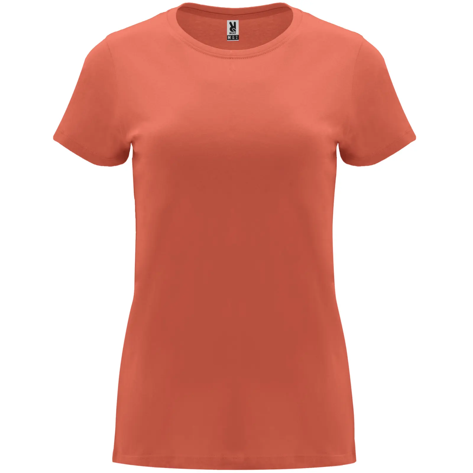 Polo donna slim fit in 100% cotone 170 g Corallo Polo donna slim fit in 100% cotone 170 g Corallo