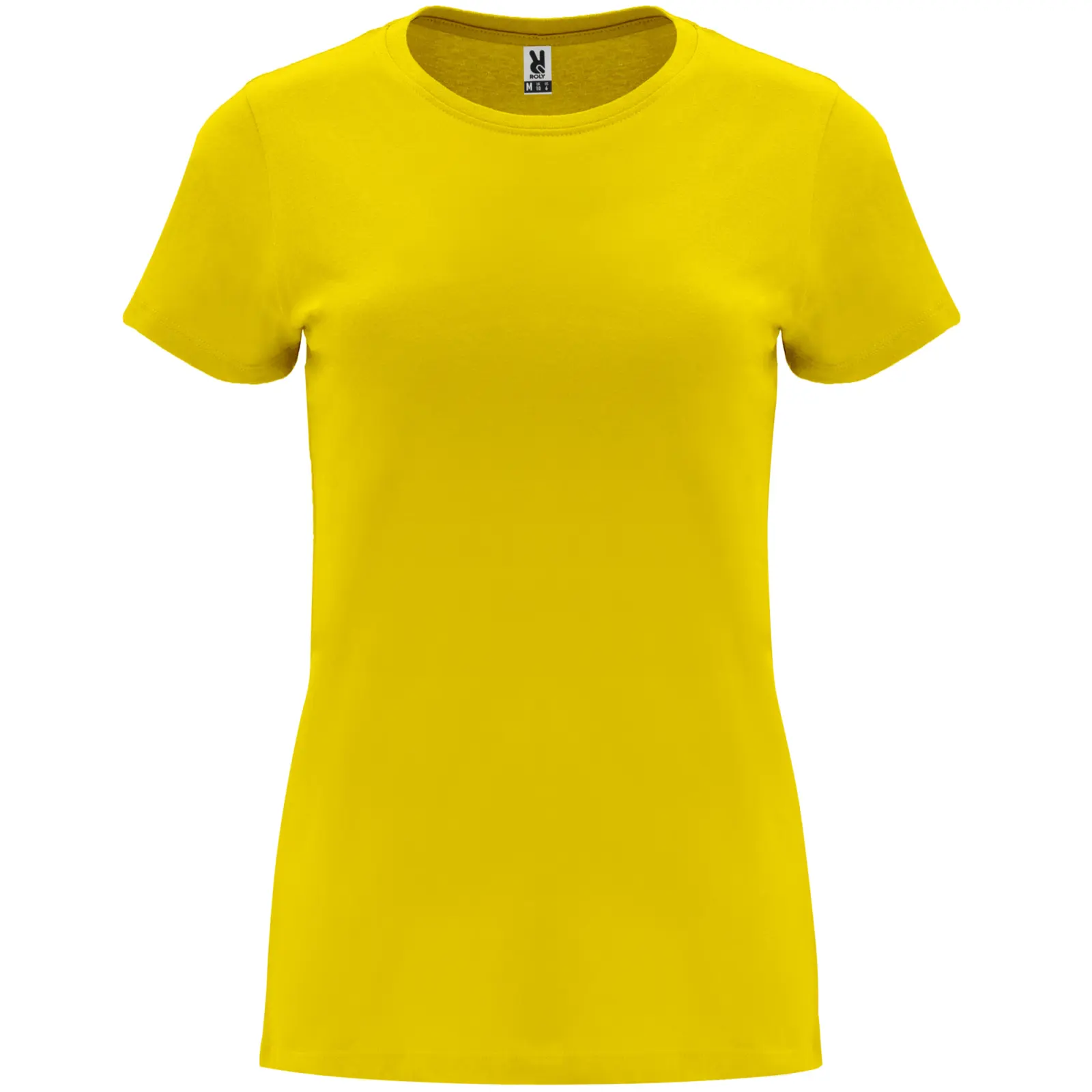 Polo donna slim fit in 100% cotone 170 g Giallo Polo donna slim fit in 100% cotone 170 g Giallo