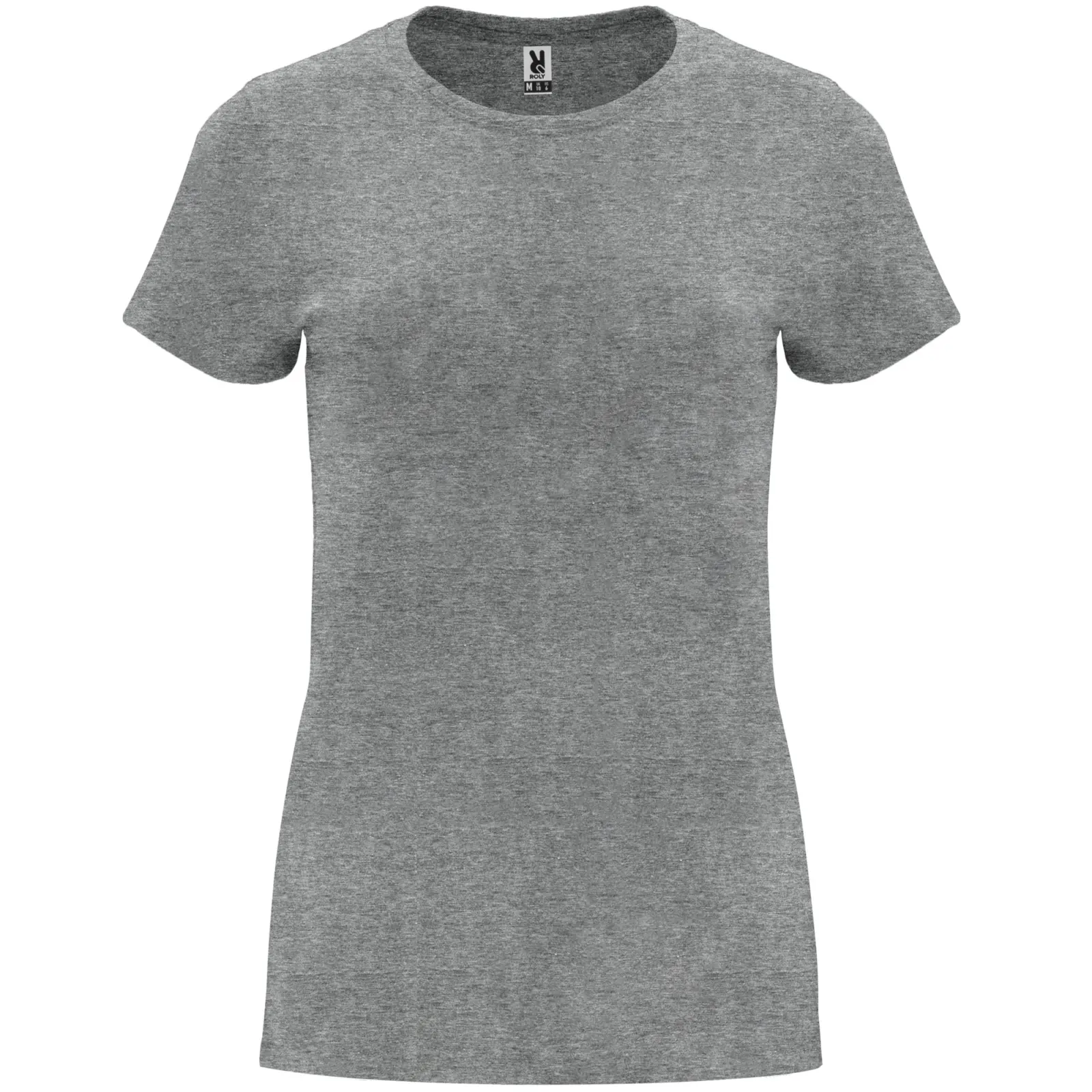 Polo donna slim fit in 100% cotone 170 g Grigio melange Polo donna slim fit in 100% cotone 170 g Grigio melange