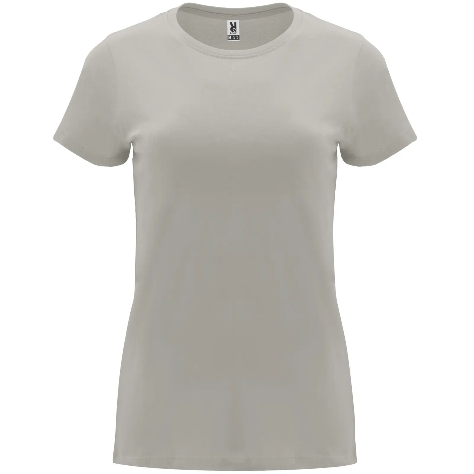 Polo donna slim fit in 100% cotone 170 g Grigio Polo donna slim fit in 100% cotone 170 g Grigio