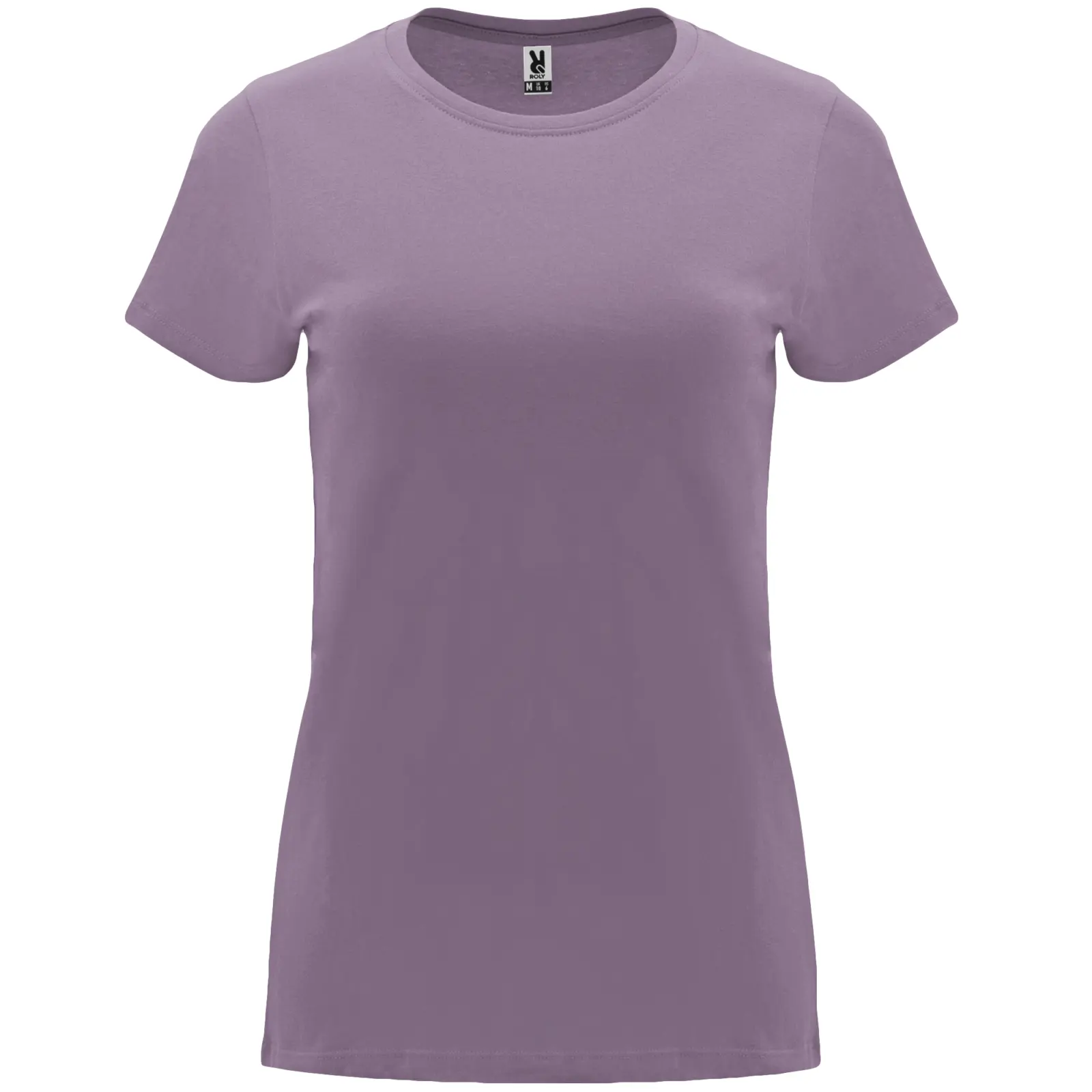 Polo donna slim fit in 100% cotone 170 g Lilla Polo donna slim fit in 100% cotone 170 g Lilla