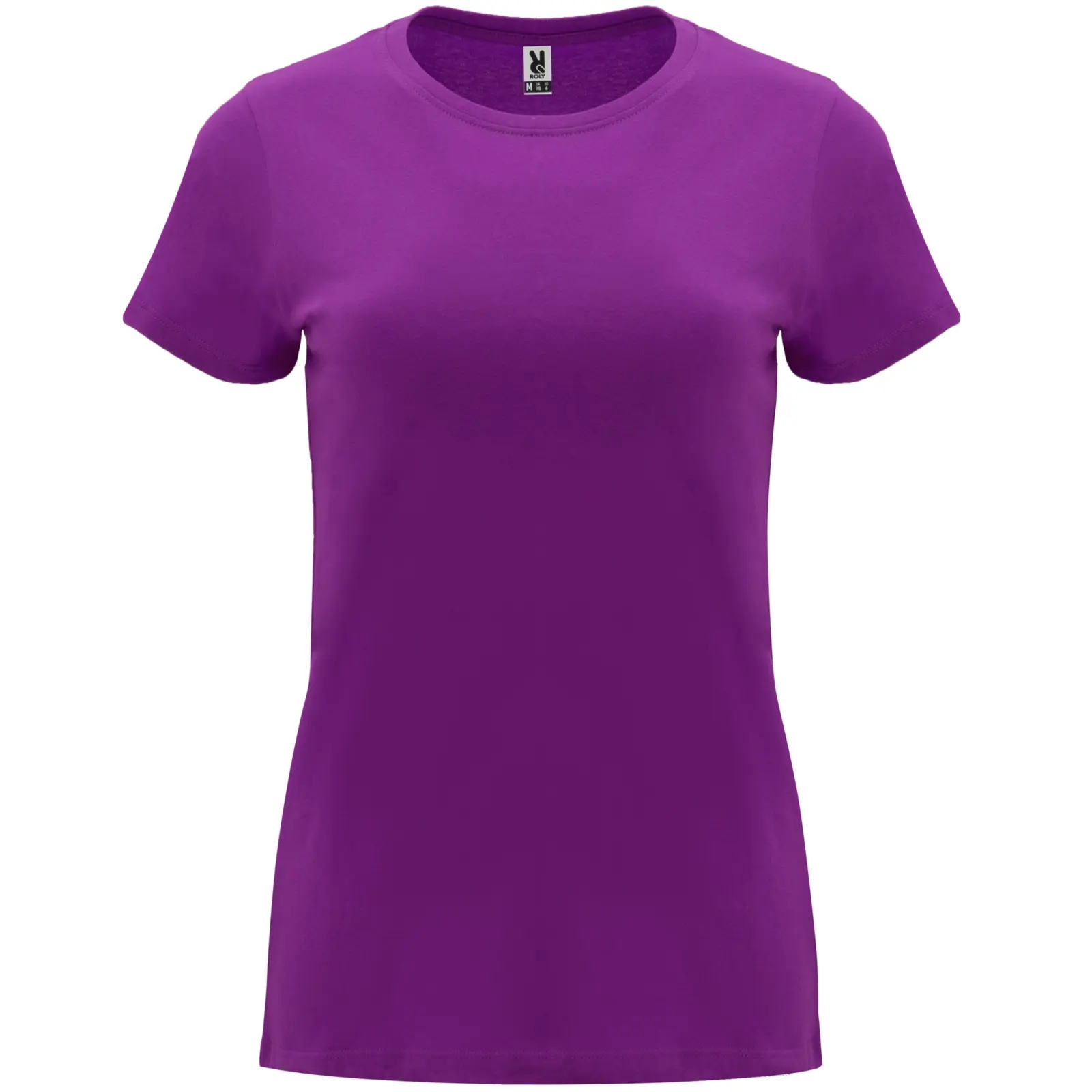 Polo donna slim fit in 100% cotone 170 g Porpora Polo donna slim fit in 100% cotone 170 g Porpora