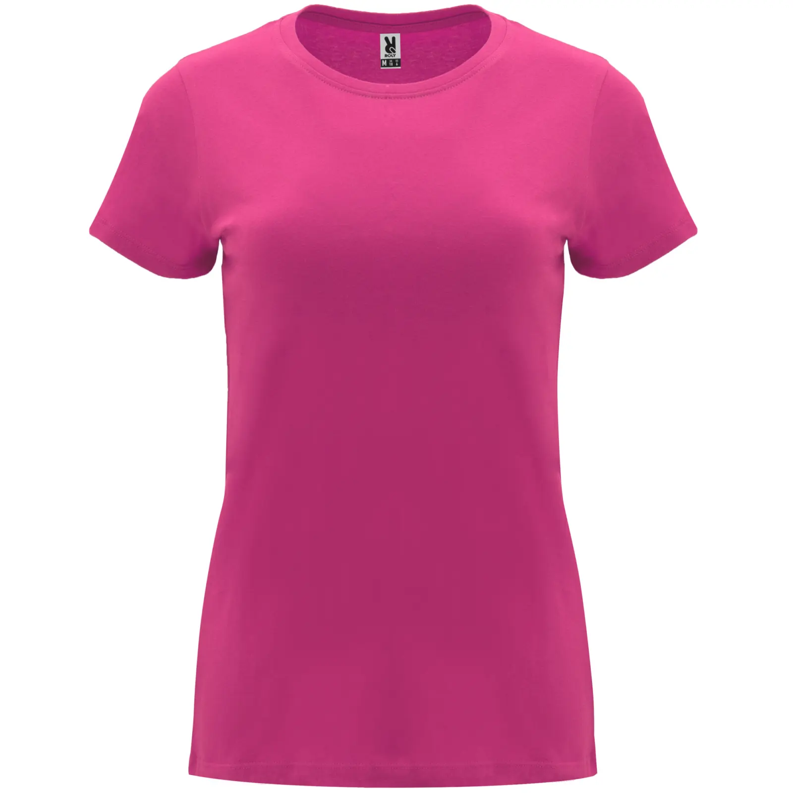 Polo donna slim fit in 100% cotone 170 g Rosa Polo donna slim fit in 100% cotone 170 g Rosa