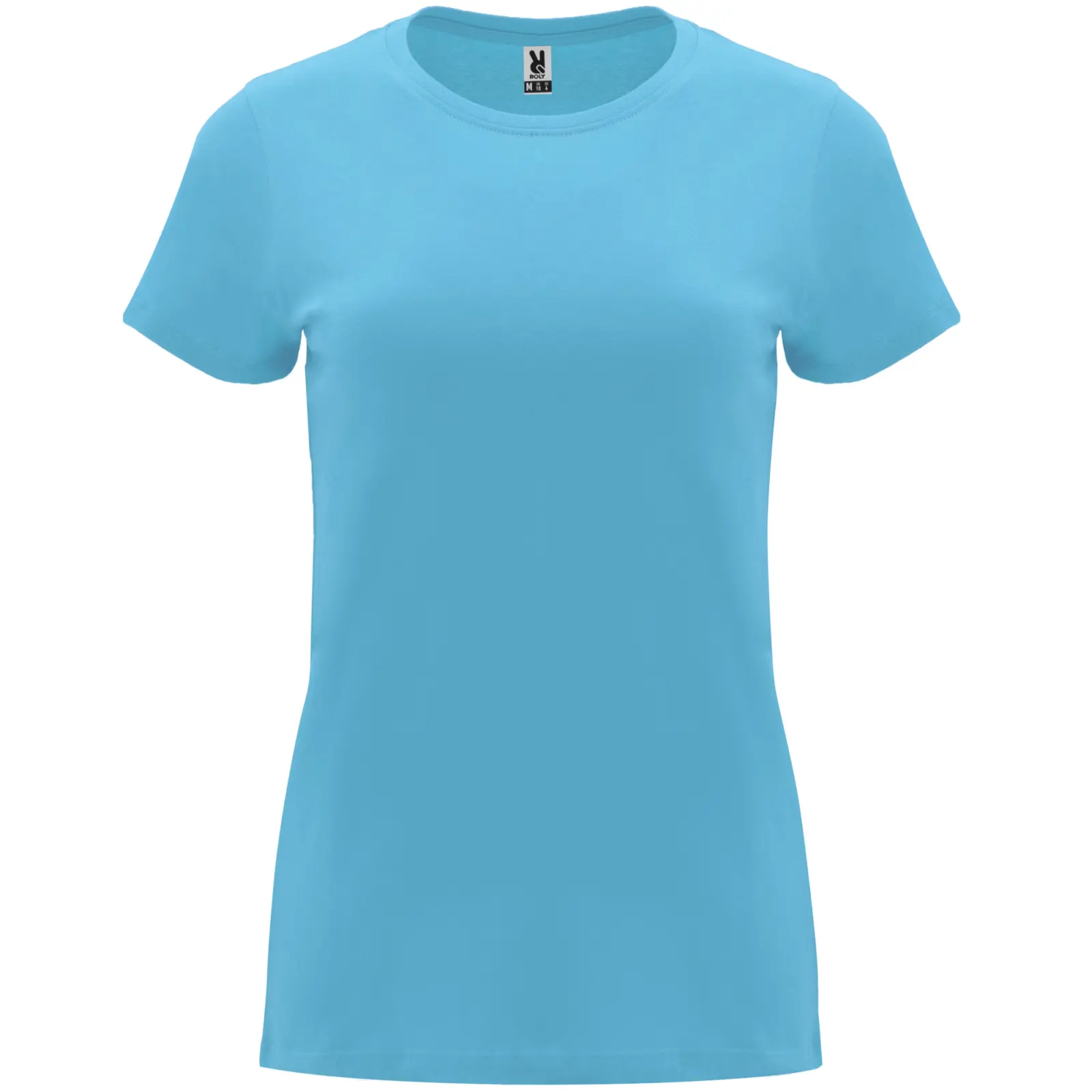 Polo donna slim fit in 100% cotone 170 g Turchese Polo donna slim fit in 100% cotone 170 g Turchese