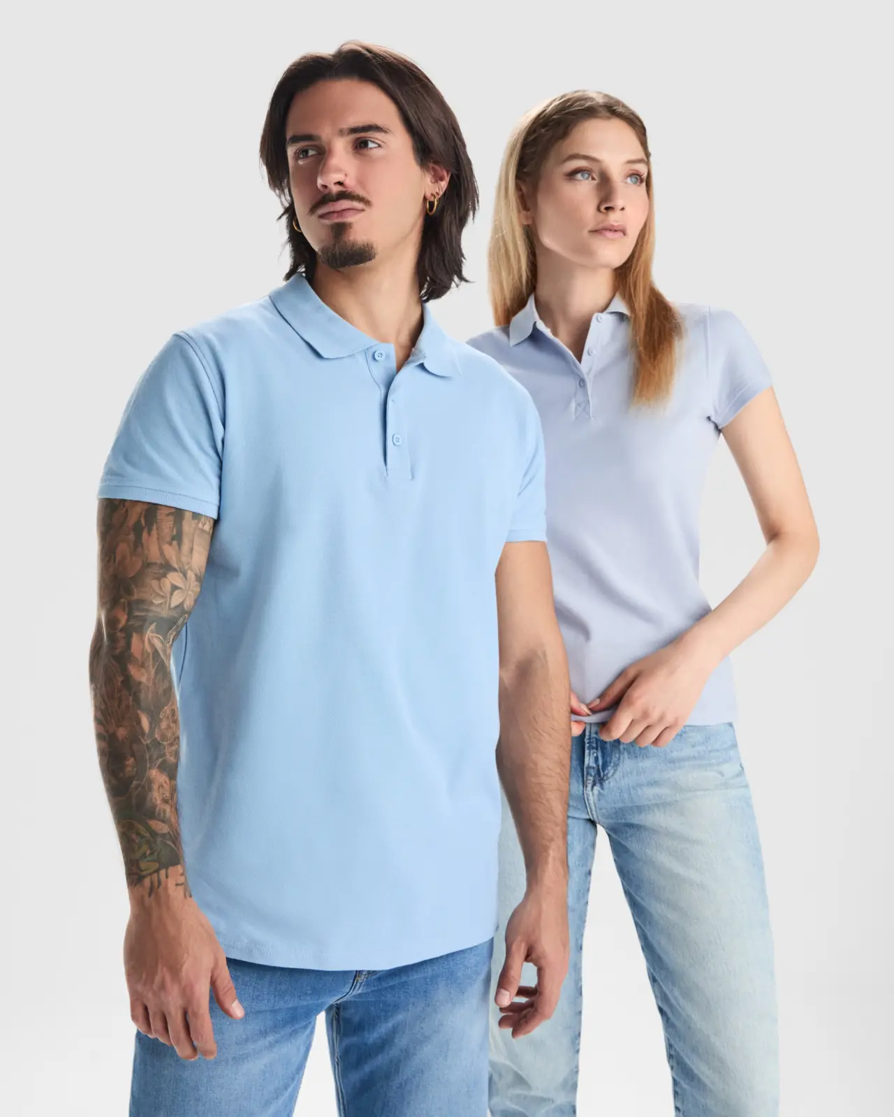 Polo donna slim fit in 100% cotone 200 g 6 Polo donna slim fit in 100% cotone 200 g 6