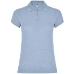 Polo donna slim fit in 100% cotone 200 g