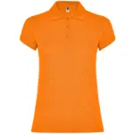 Polo donna slim fit in 100% cotone 200 g