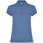 Polo donna slim fit in 100% cotone 200 g