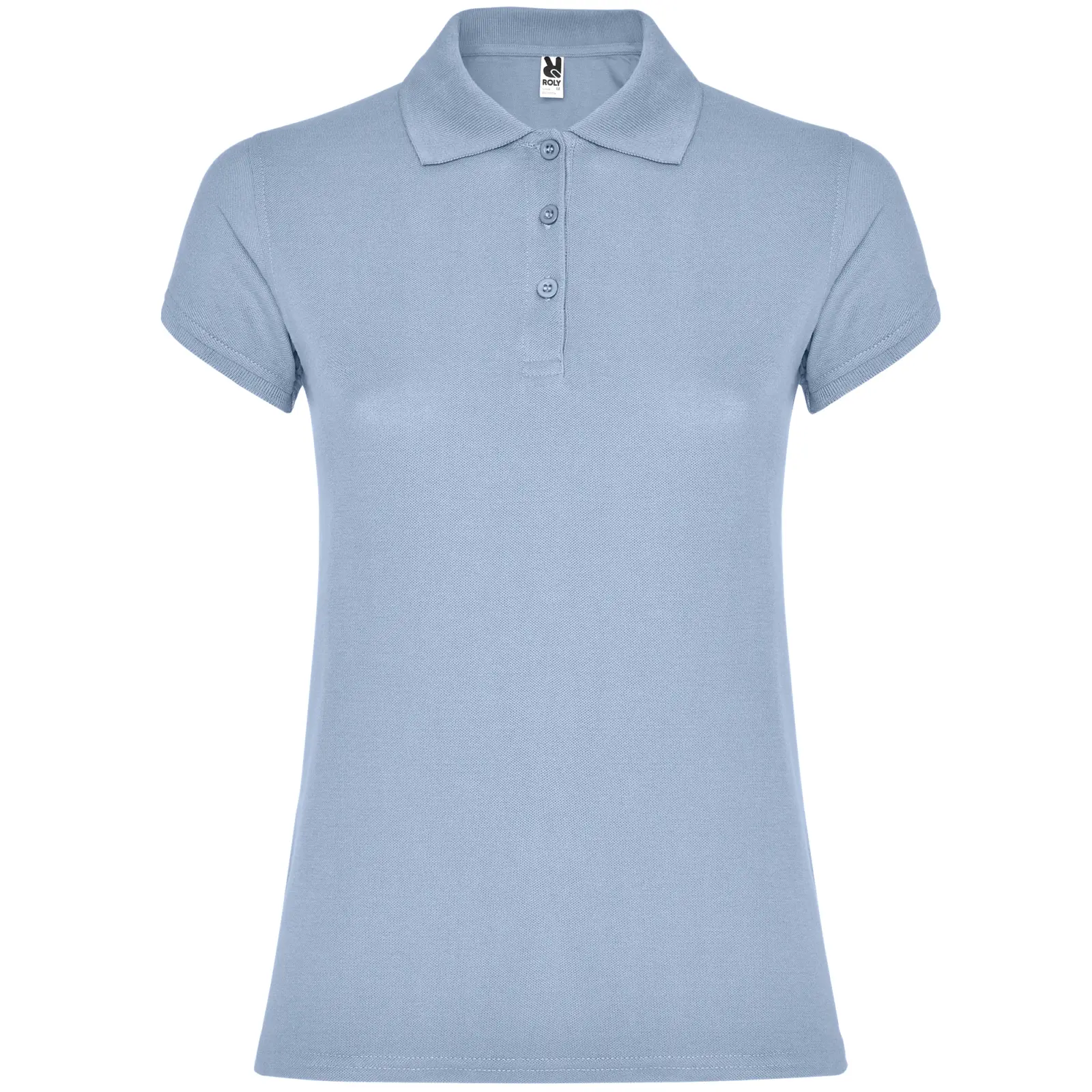Polo donna slim fit in 100% cotone 200 g Azzurro – Azzurro Zen Polo donna slim fit in 100% cotone 200 g Azzurro – Azzurro Zen