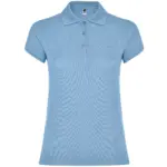 Polo donna slim fit in 100% cotone 200 g