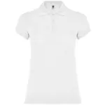 Polo donna slim fit in 100% cotone 200 g