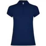 Polo donna slim fit in 100% cotone 200 g