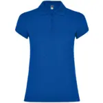 Polo donna slim fit in 100% cotone 200 g
