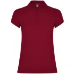 Polo donna slim fit in 100% cotone 200 g