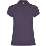 Polo donna slim fit in 100% cotone 200 g