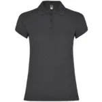 Polo donna slim fit in 100% cotone 200 g