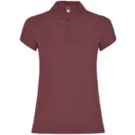 Polo donna slim fit in 100% cotone 200 g