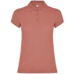 Polo donna slim fit in 100% cotone 200 g