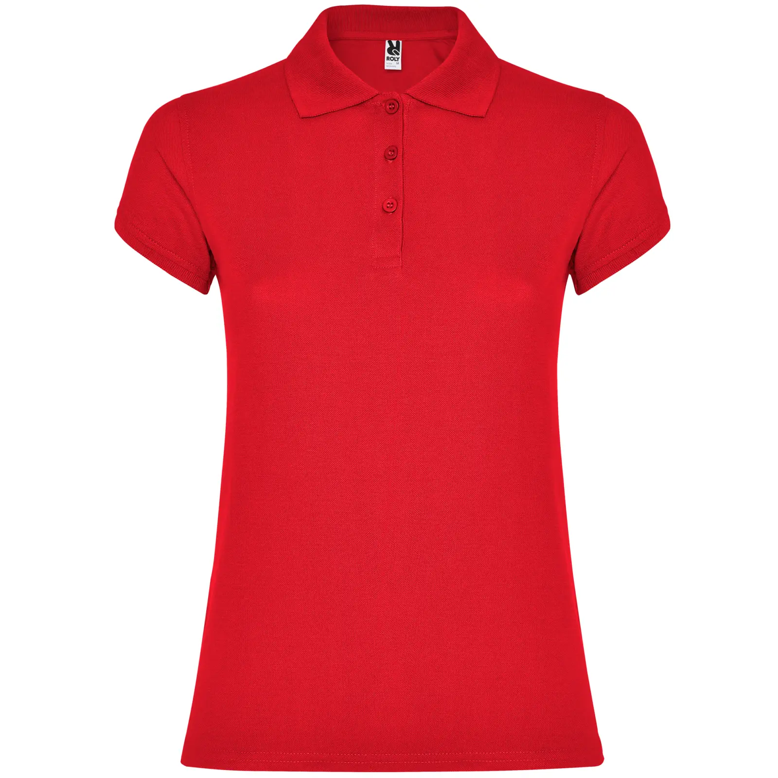 Polo donna slim fit in 100% cotone 200 g Rosso – Rosso Polo donna slim fit in 100% cotone 200 g Rosso – Rosso
