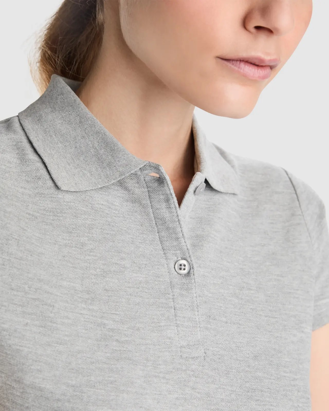 Polo donna slim fit in cotone organico 210 g 4 Polo donna slim fit in cotone organico 210 g 4