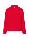 Polo manica lunga bambino in 100% cotone 210 g
