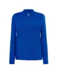 Polo manica lunga donna in 100% cotone 200 g