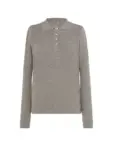 Polo manica lunga donna in 100% cotone 200 g