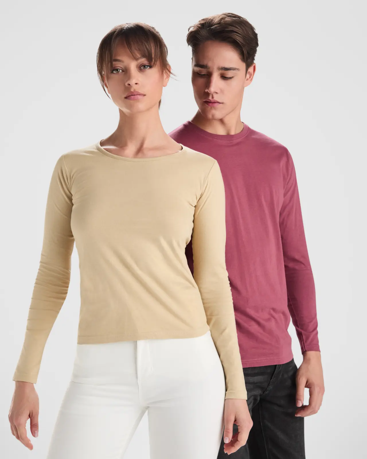 Polo manica lunga donna slim fit in 100% cotone 160 g 3 Polo manica lunga donna slim fit in 100% cotone 160 g 3