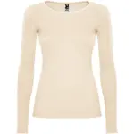 Polo manica lunga donna slim fit in 100% cotone 160 g