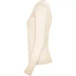 Polo manica lunga donna slim fit in 100% cotone 160 g