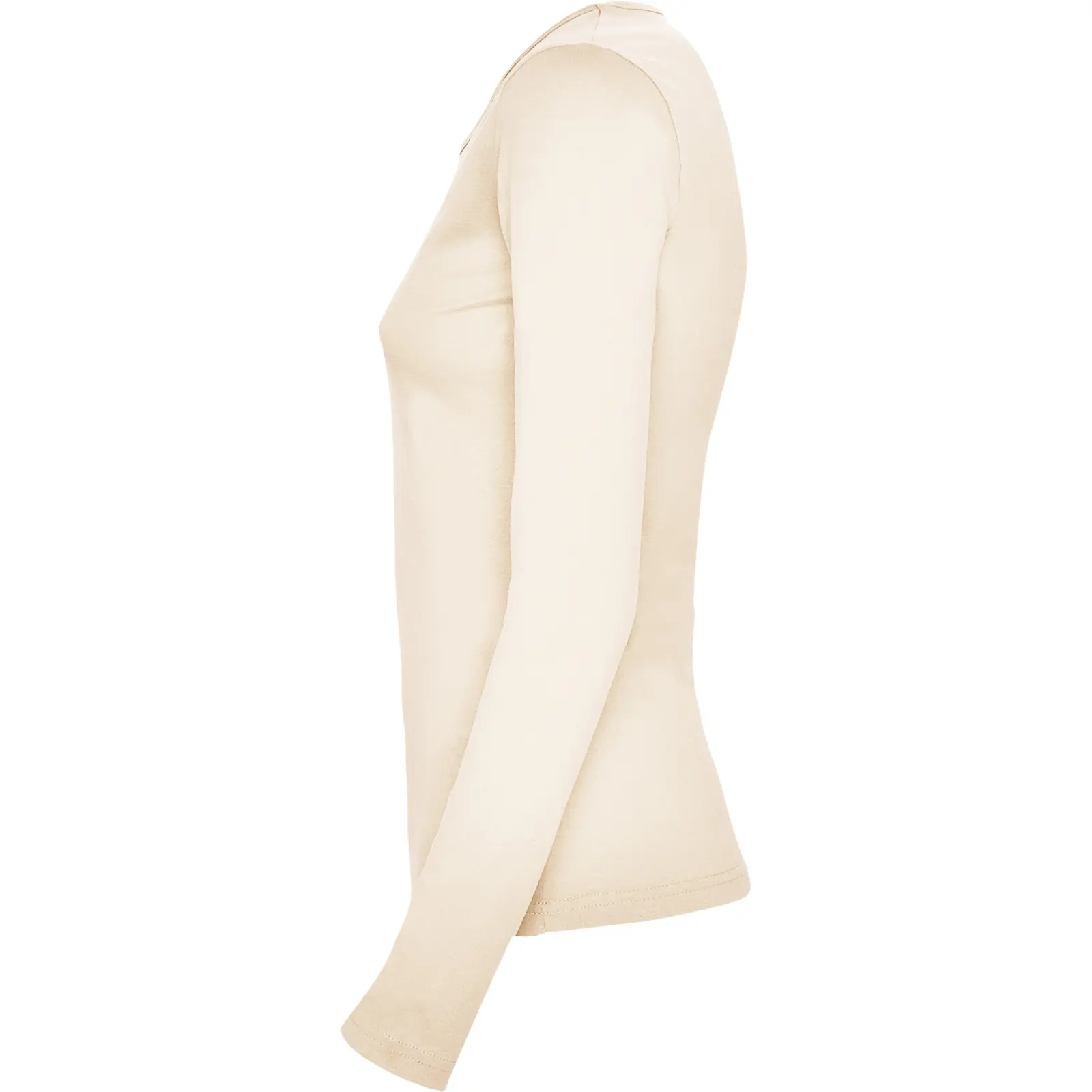 Polo manica lunga donna slim fit in 100% cotone 160 g 7 Polo manica lunga donna slim fit in 100% cotone 160 g 7