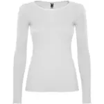 Polo manica lunga donna slim fit in 100% cotone 160 g