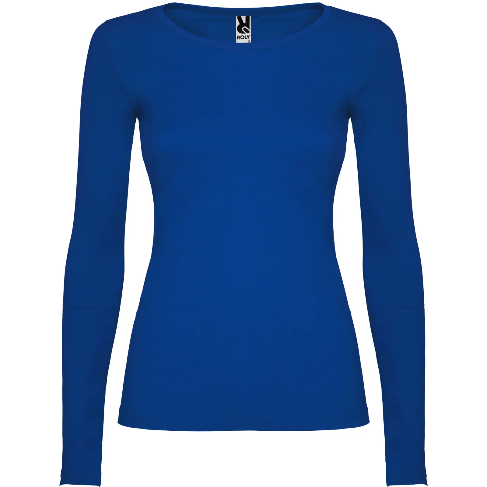 Polo manica lunga donna slim fit in 100% cotone 160 g Blu royal Polo manica lunga donna slim fit in 100% cotone 160 g Blu royal