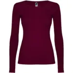 Polo manica lunga donna slim fit in 100% cotone 160 g
