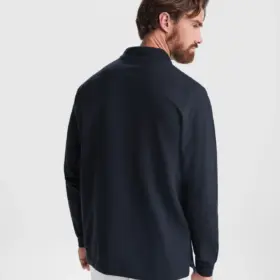 Polo manica lunga unisex in 100% cotone 200 g
