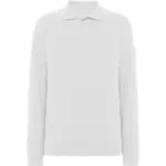 Polo manica lunga unisex in 100% cotone 200 g