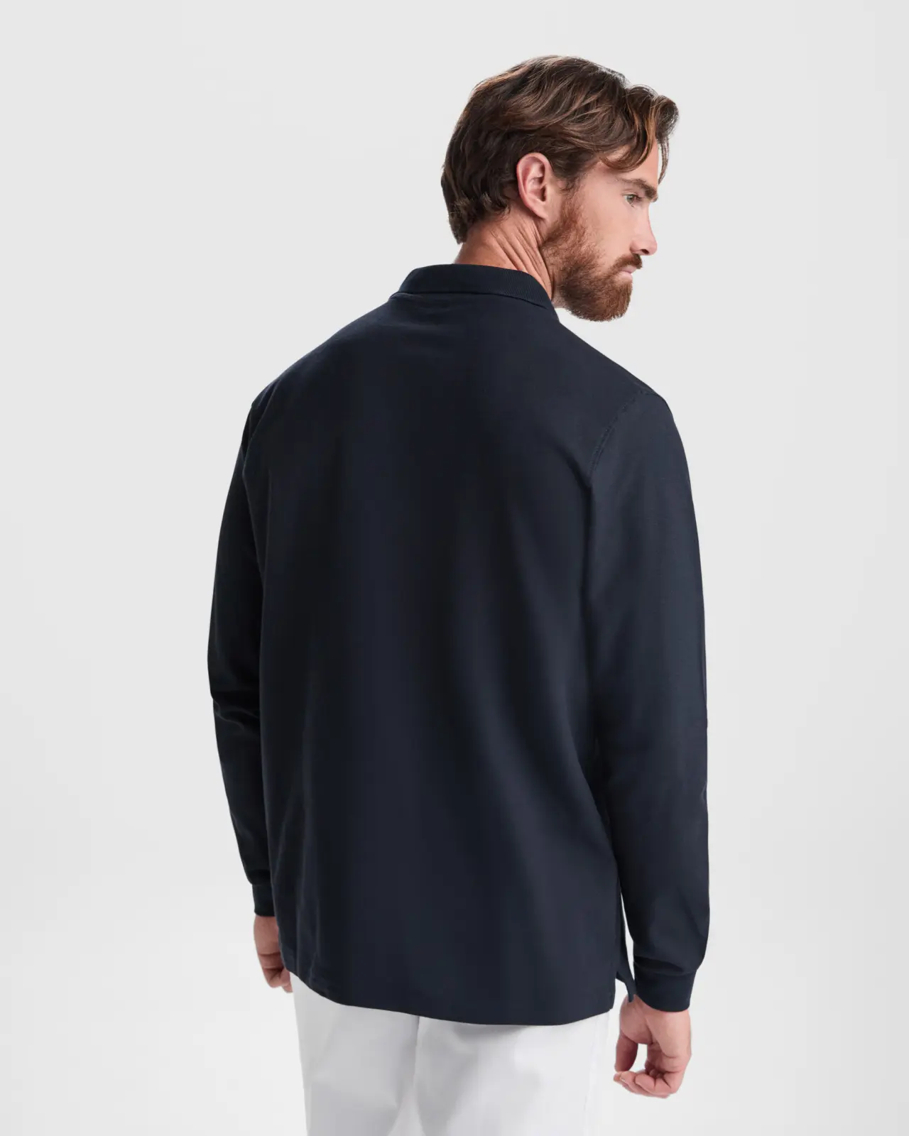 Polo manica lunga unisex in 100% cotone 200 g Polo manica lunga unisex in 100% cotone 200 g