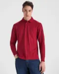 Polo manica lunga uomo 220 g