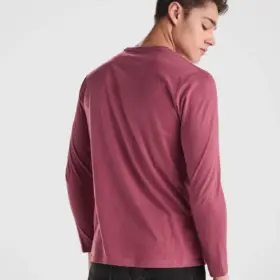 Polo manica lunga uomo in 100% cotone 160 g 2