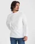 Polo manica lunga uomo in 100% cotone 165 g