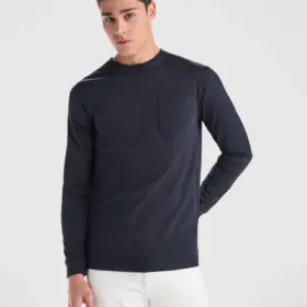 Polo manica lunga uomo in 100% cotone 165 g – 2EBEZDO7H 2