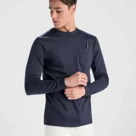 Polo manica lunga uomo in 100% cotone 165 g – 2EBEZDO7H