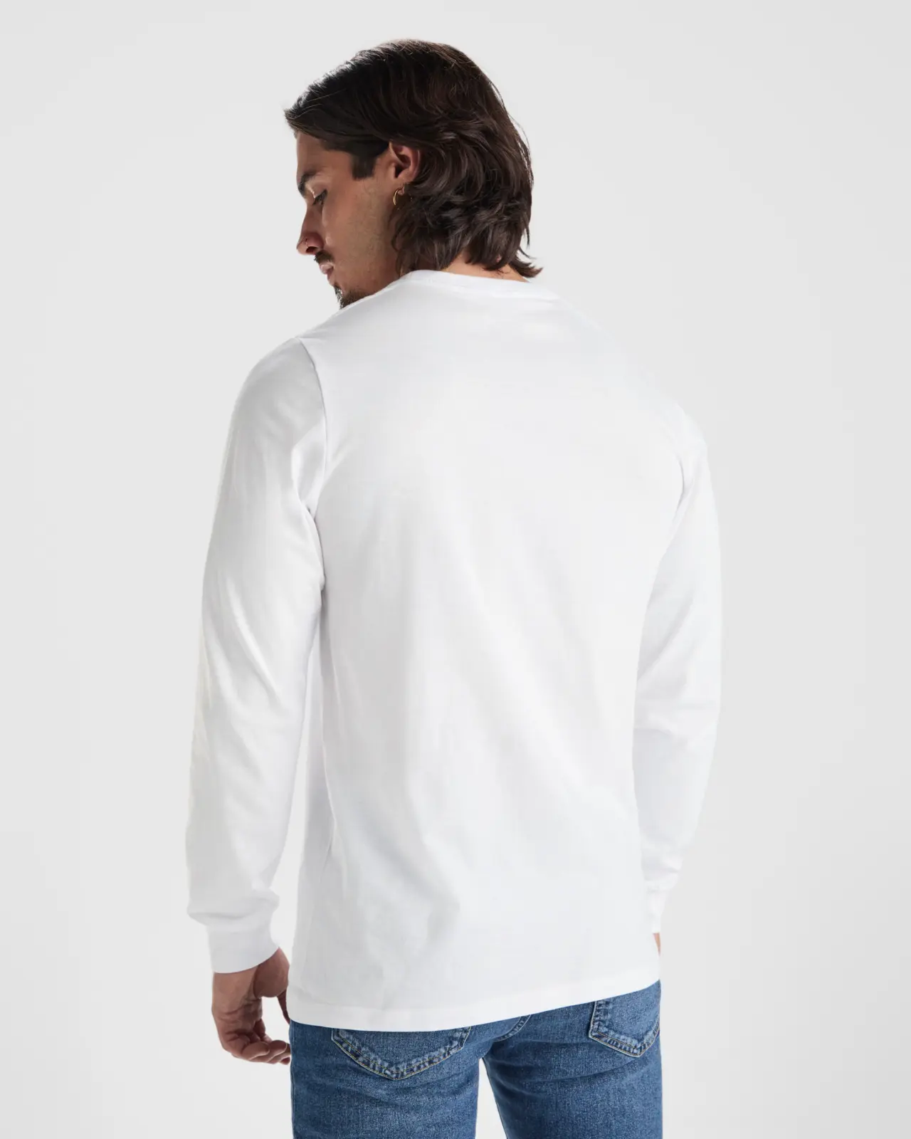 Polo manica lunga uomo in 100% cotone 165 g 3 Polo manica lunga uomo in 100% cotone 165 g 3