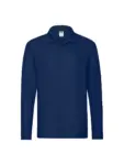 Polo manica lunga uomo in 100% cotone 180 g