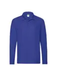 Polo manica lunga uomo in 100% cotone 180 g