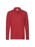 Polo manica lunga uomo in 100% cotone 180 g