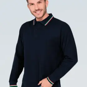 Polo manica lunga uomo in 100% cotone 210 g – 2E2FSNE9U