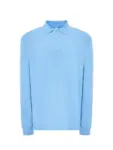 Polo manica lunga uomo in 100% cotone 210 g